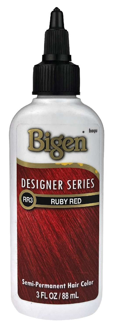 Bigen Designer Series Semi-Permanent Hair Color – RR3 Ruby Red – 3 fl oz - ANNS BEAUTY SUPPLY